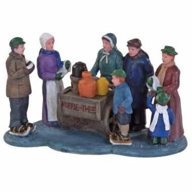 Kerstdorp koffie en thee kraam elfstedentocht