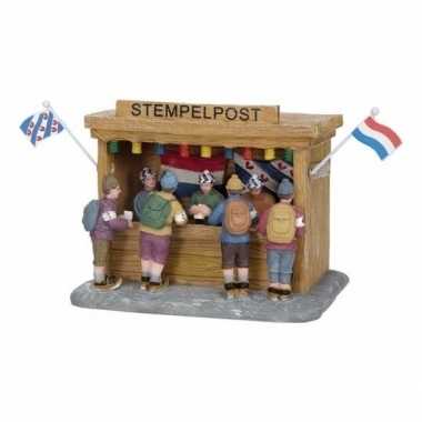 Kerstdorp stempelpost elfstedentocht