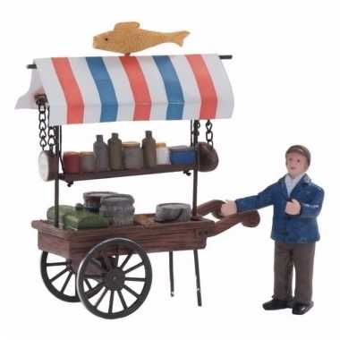 Kerstdorp viskraam elfstedentocht