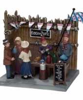 Kerstdorp koek en zopie kraam elfstedentocht