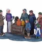 Kerstdorp koffie en thee kraam elfstedentocht