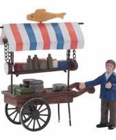 Kerstdorp viskraam elfstedentocht